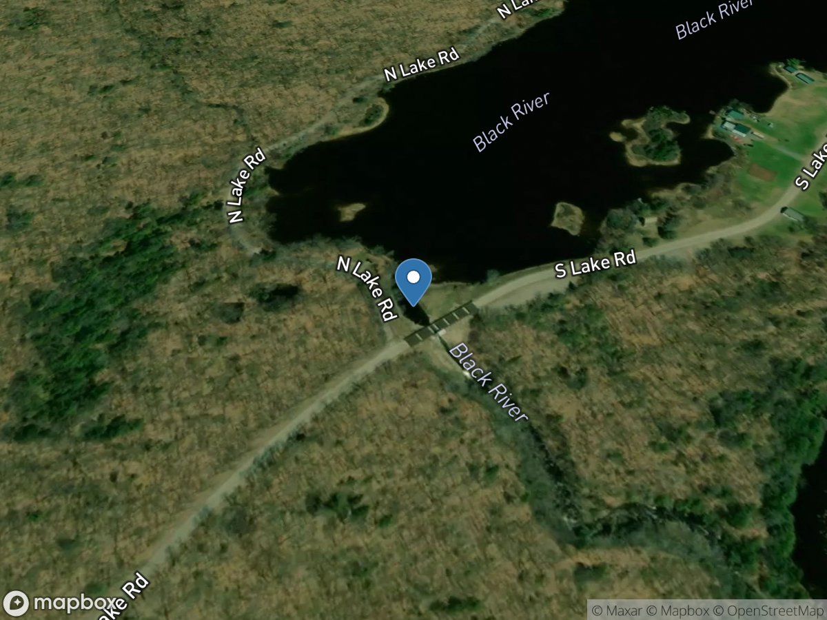 Black River at North Lake DAM at Atwell NY location