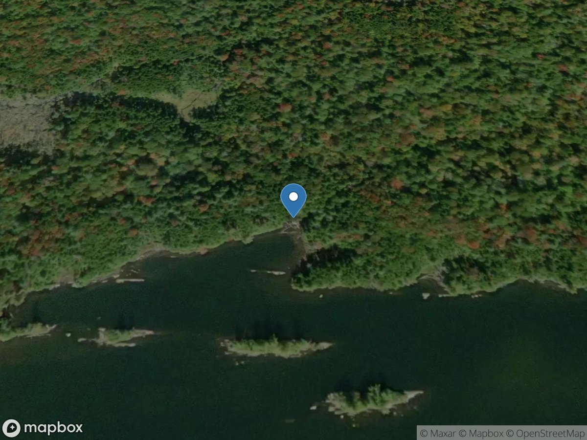 Muskrat Lake Outlet near Old Forge NY location