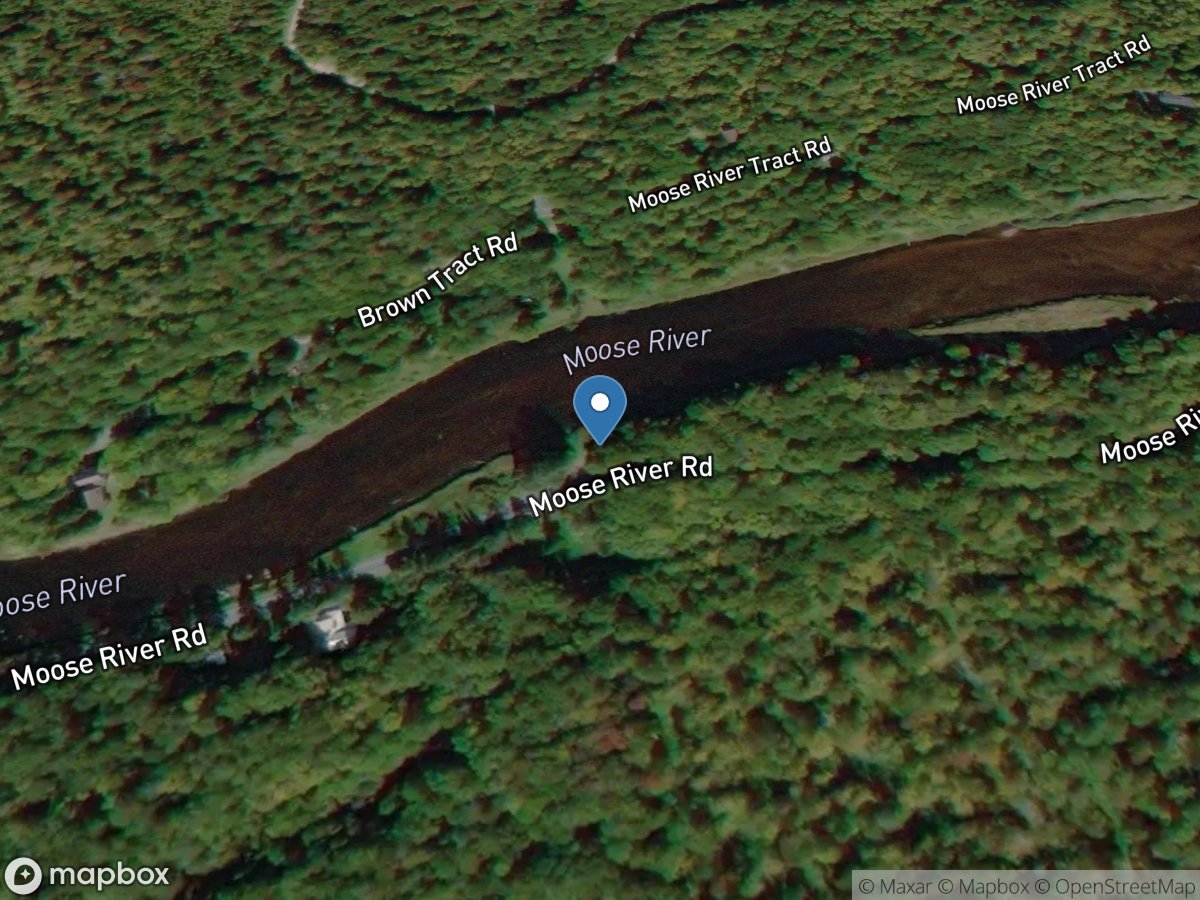 Moose River at McKeever NY location