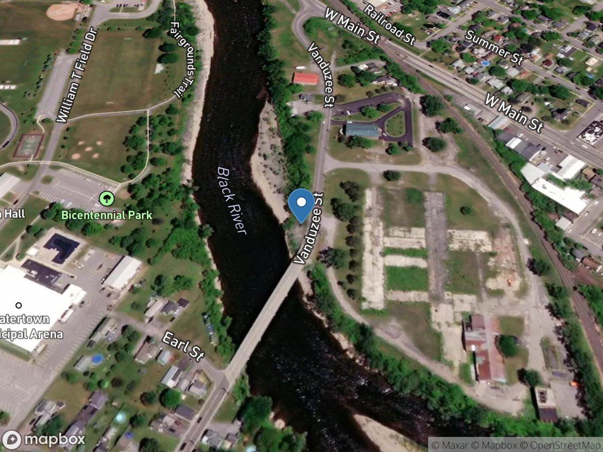 Black River at Watertown NY location