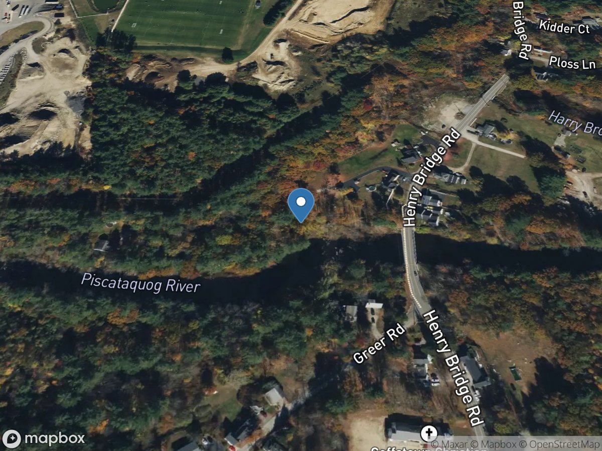 Piscataquog River near Goffstown, NH location