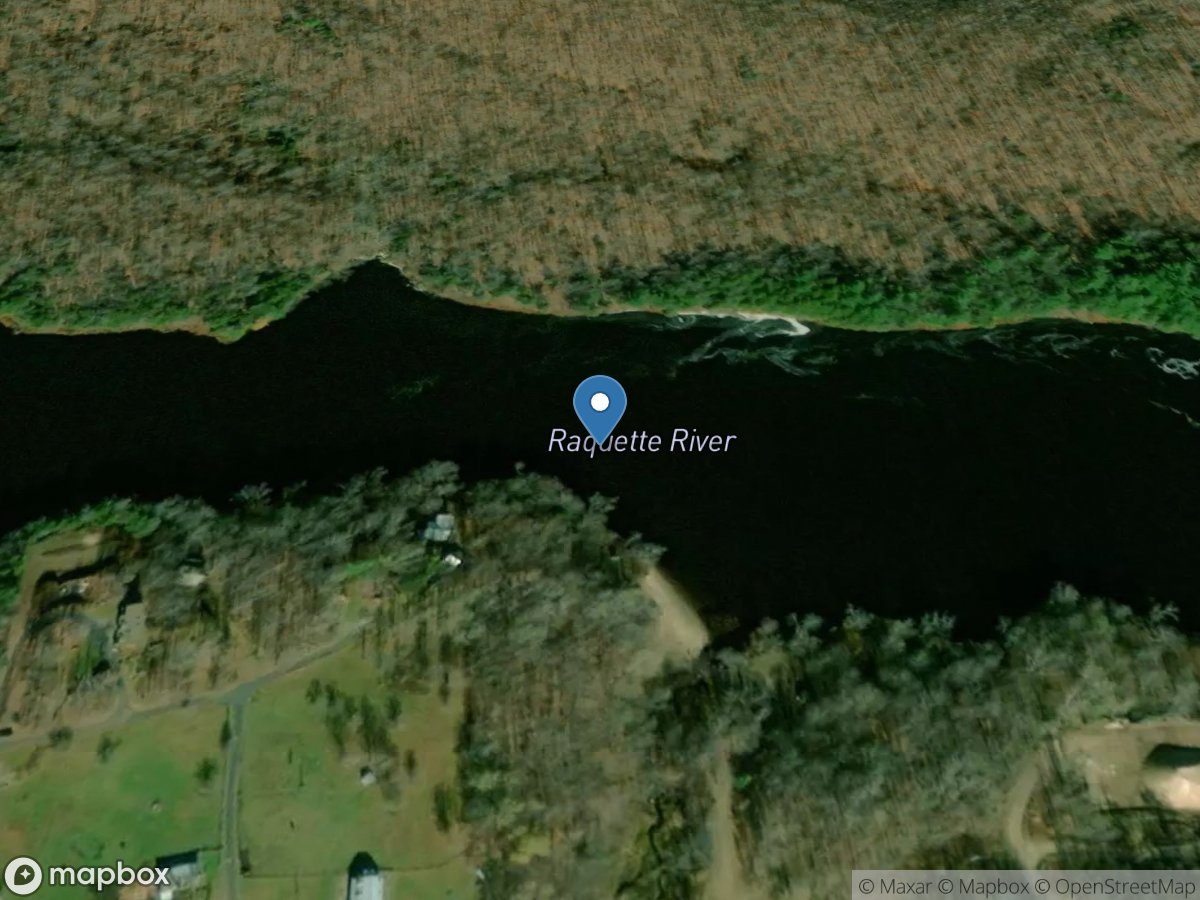 Raquette River at Piercefield NY location