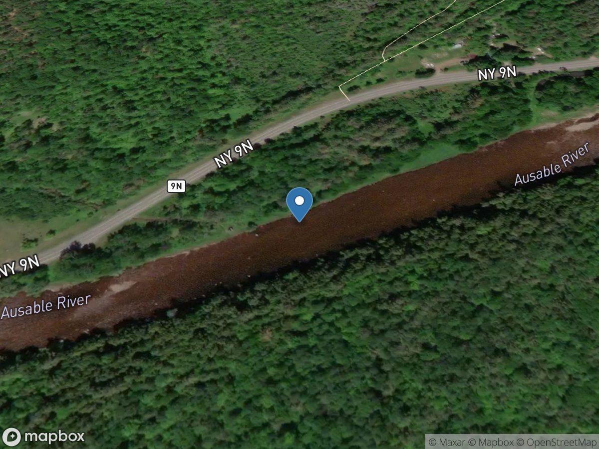 Ausable River near Au Sable Forks NY location