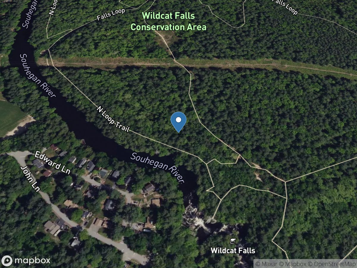 Souhegan River at Merrimack, NH location