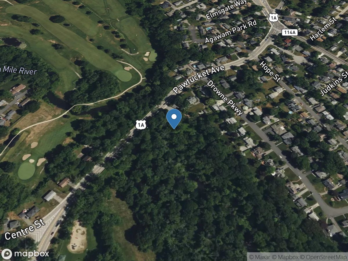 Ten Mile R., Pawtucket Ave. at E. Providence, RI location