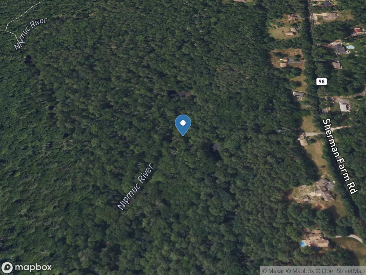 Nipmuc River near Harrisville, RI location