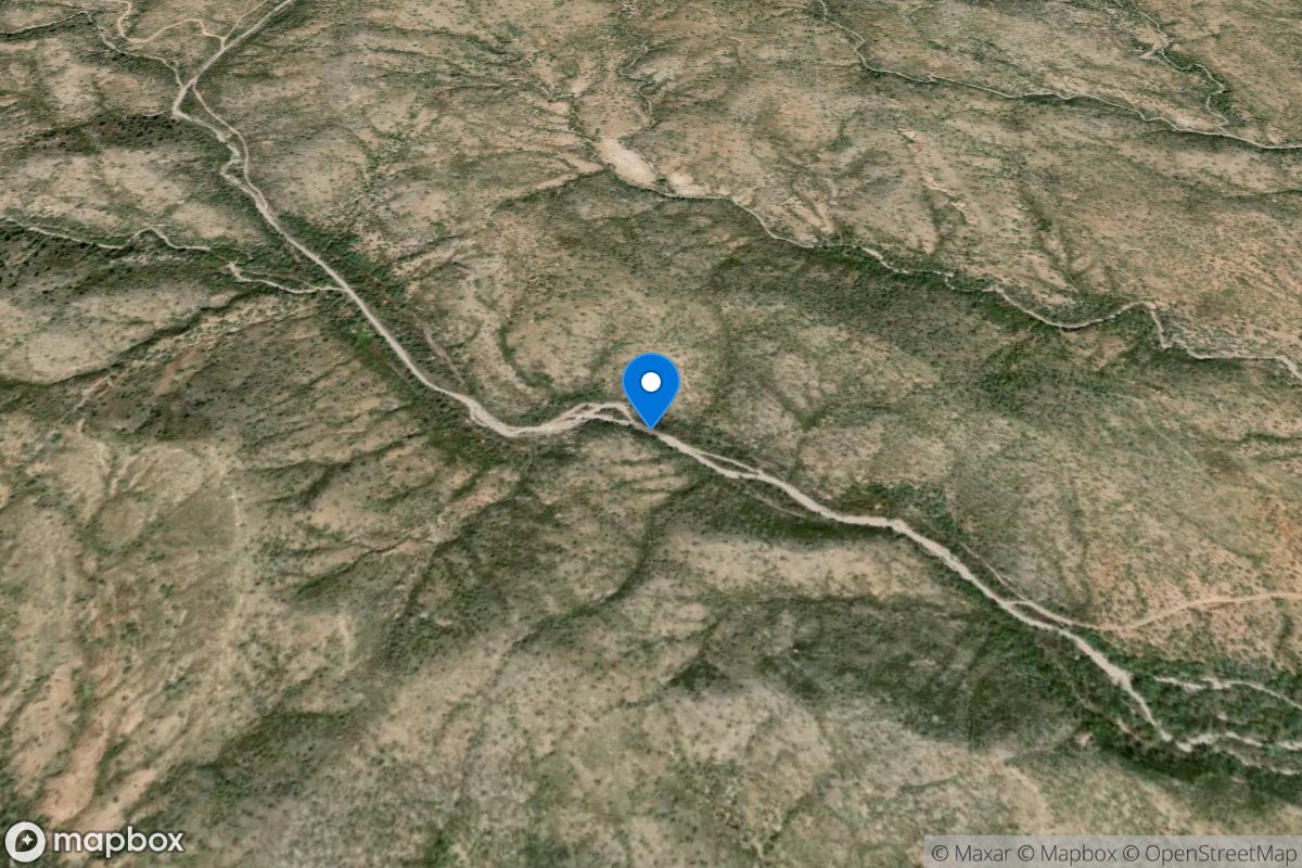 Las Moras Wash (middle Station) near Sasabe, AZ location