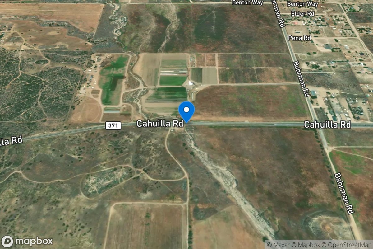 CAHUILLA C Tributary A ANZA CA location