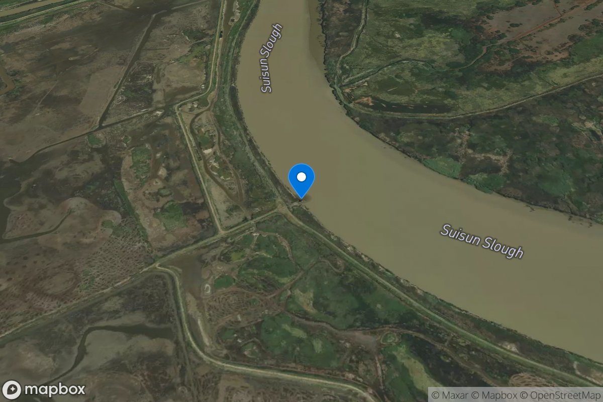 Suisun Slough near Benicia CA location