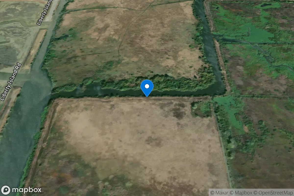 Liberty Island a Lower Stair Step near Courtland CA location