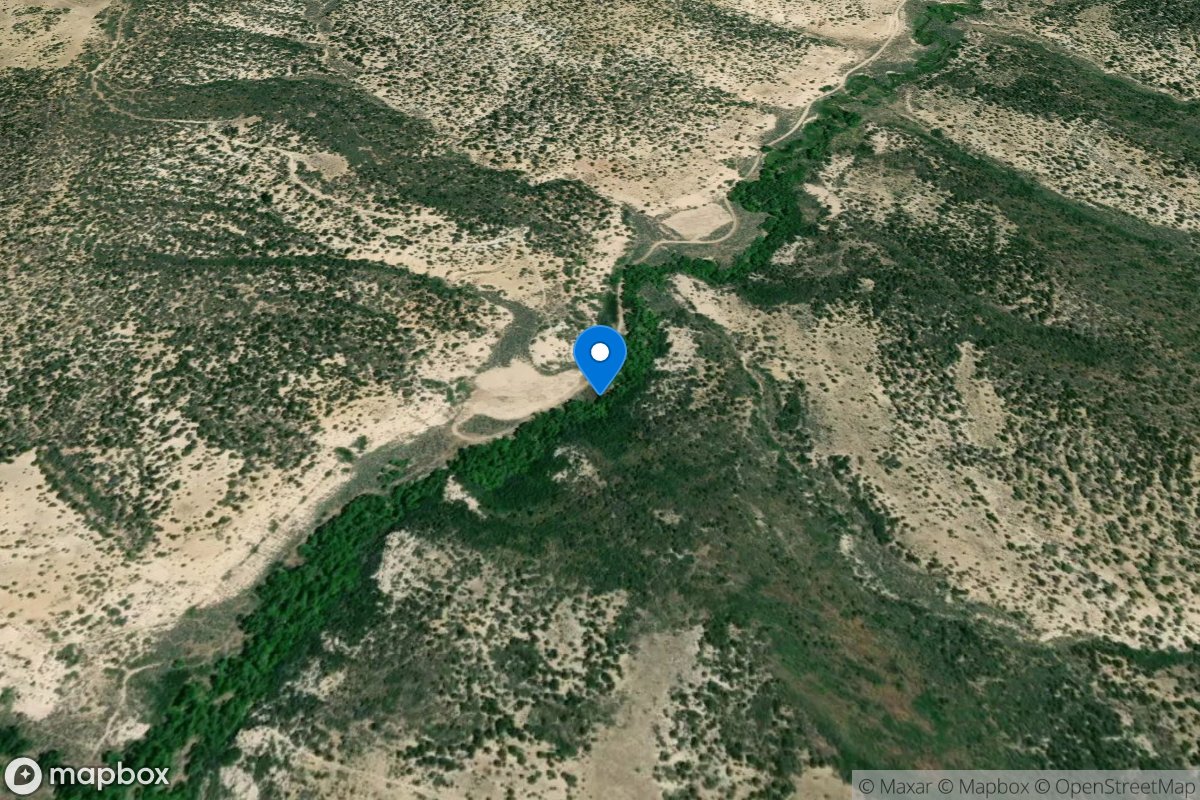 Black Sulphur Creek below Canyon Creek near Rangely CO location