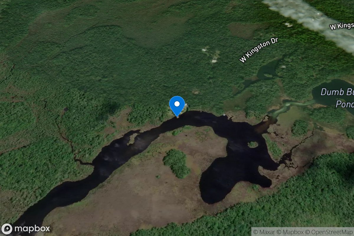 Halls River at Kingston Drive at Homosassa Springs FL location