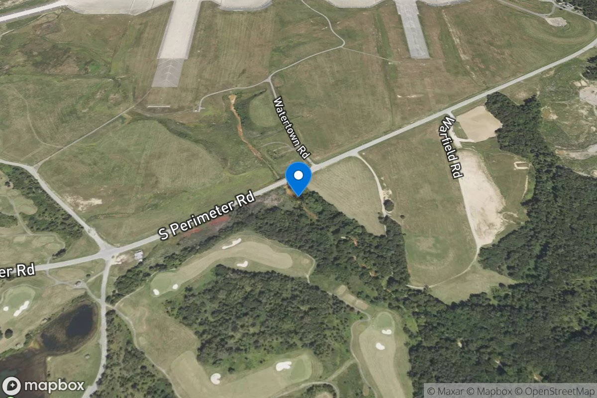 Piscataway Creek at Joint Base Andrews, MD location