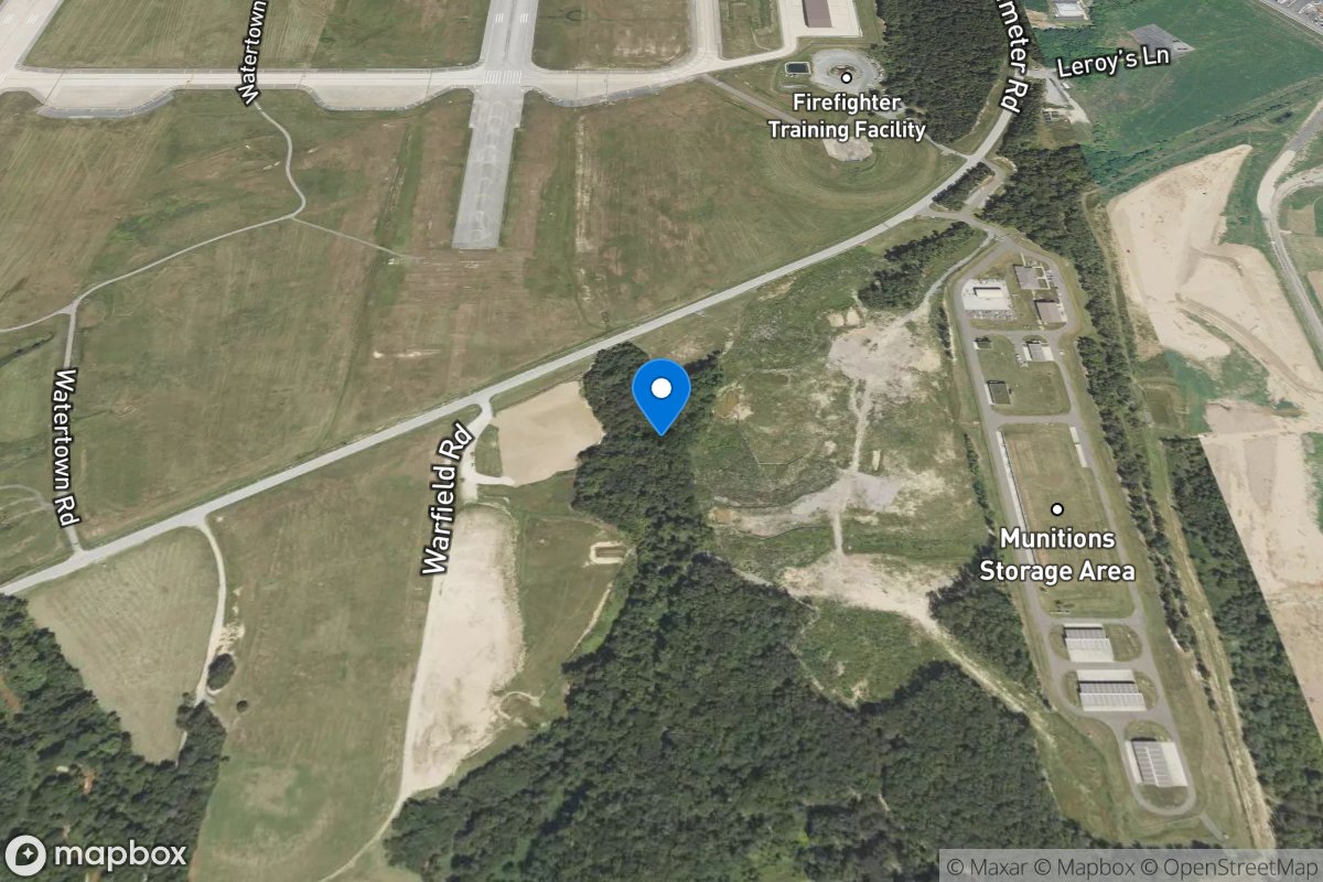 Piscataway Creek Tributary at Joint Base Andrews, MD location