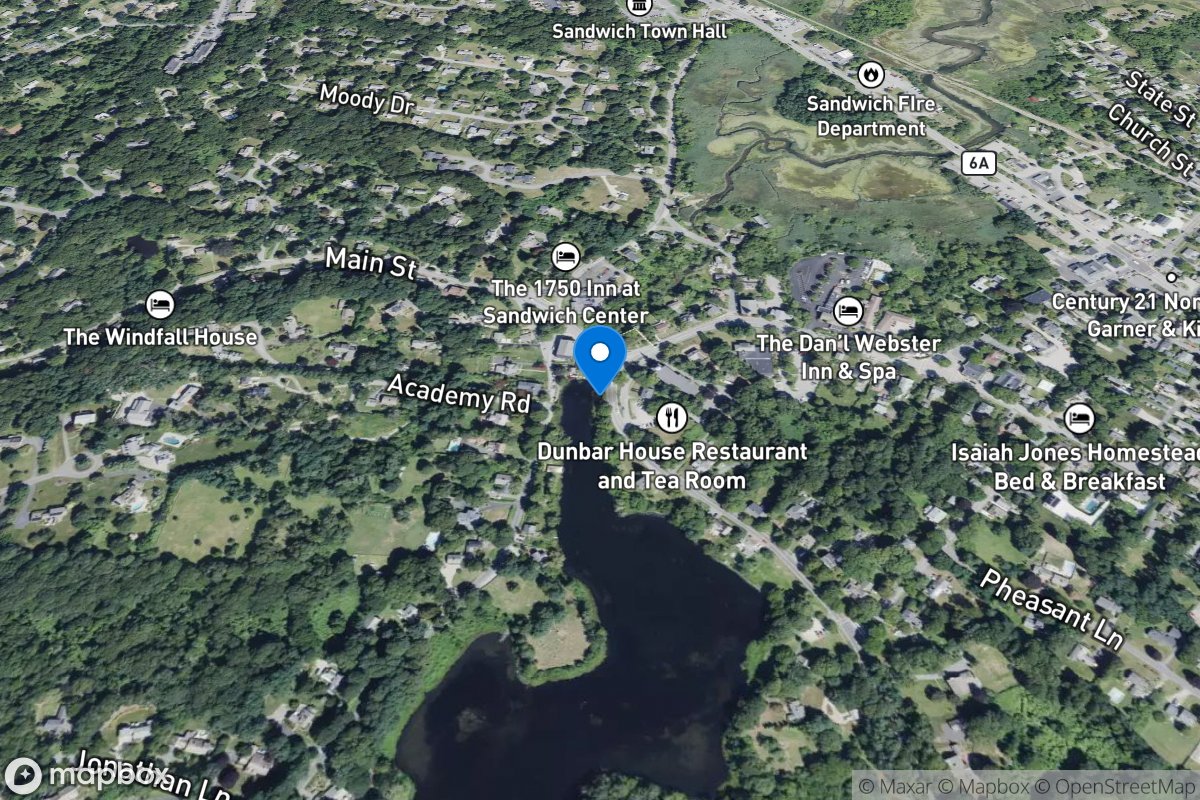 Mill Creek at Sandwich, MA location