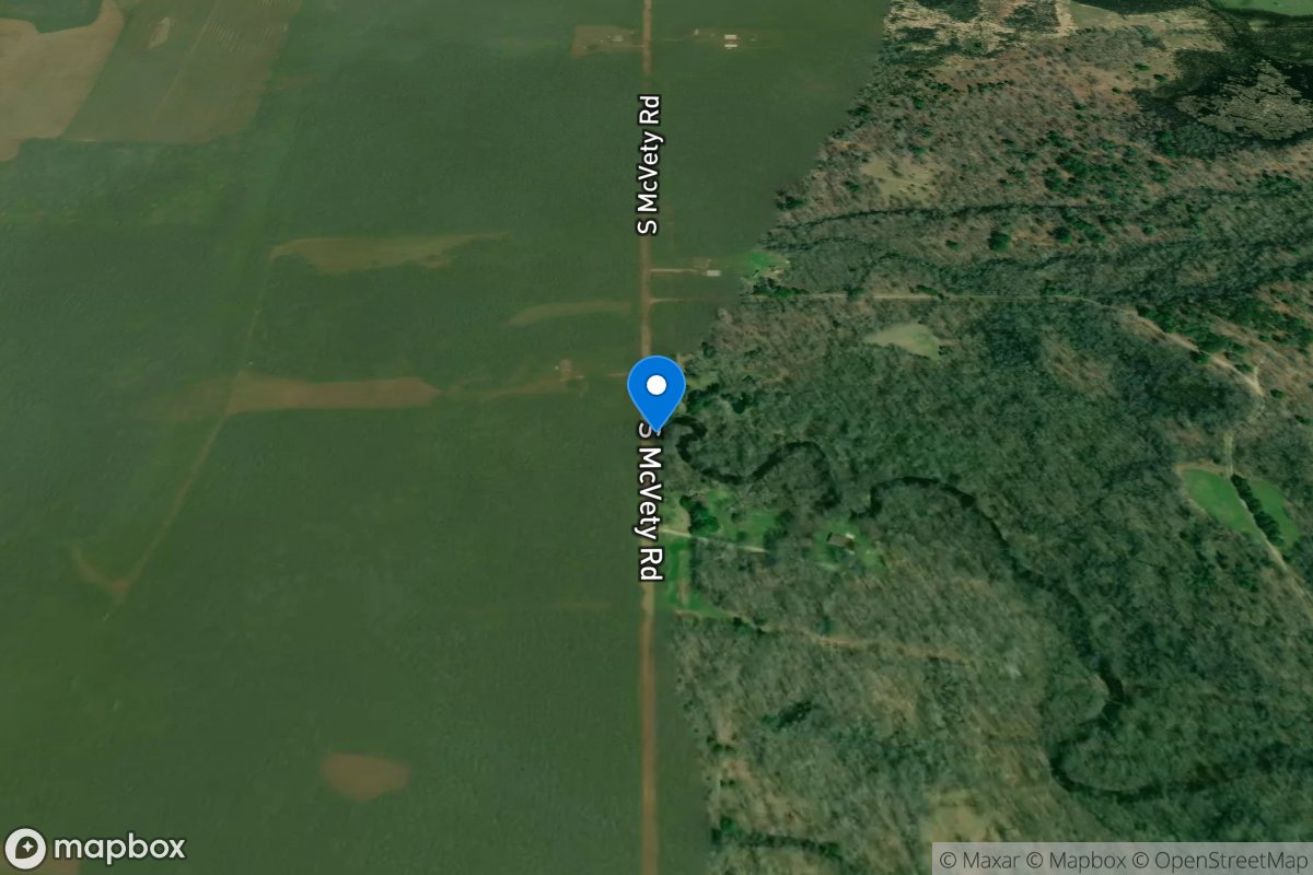 BUTTERFIELD Creek At South MCVETY Road Near BUTTERFIELD, MI location