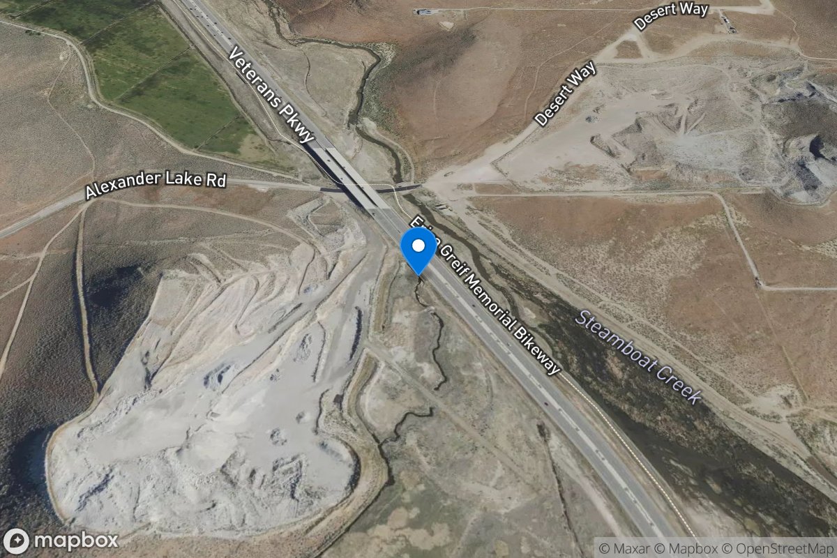 WHITES Creek Above CONFL STEAMBOAT Creek At RENO, NV location