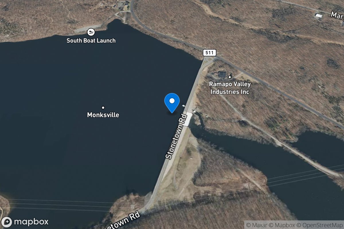 Wanaque River at Monks NJ location