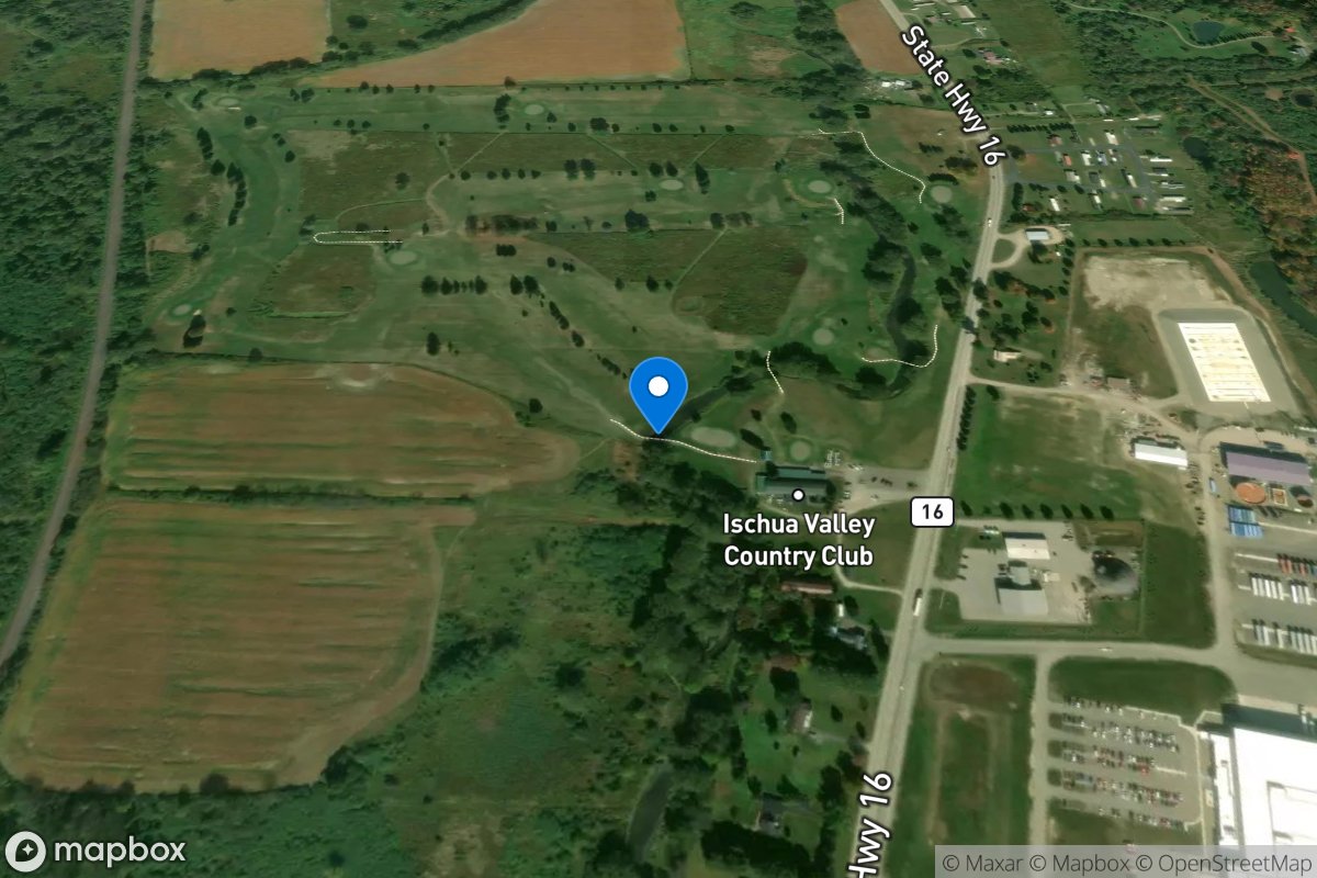 Ischua Creek at Ischua Valley Cc near Franklinville NY location