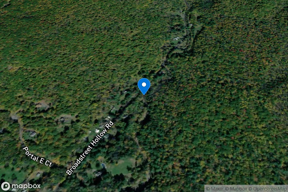 Broadstreet Hol Branch near Broadst Hol Road at Allaben NY location