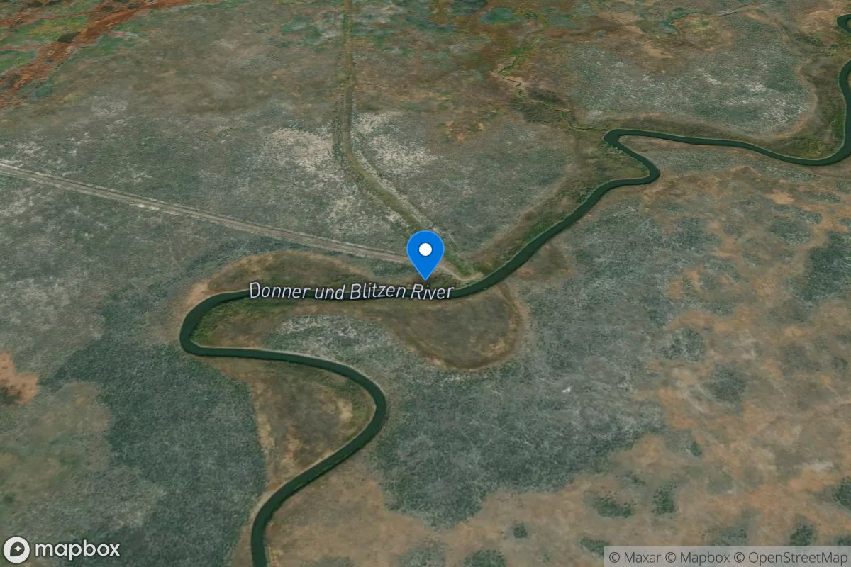 Donner Und Blitzen River at Canoe Takeout RD location