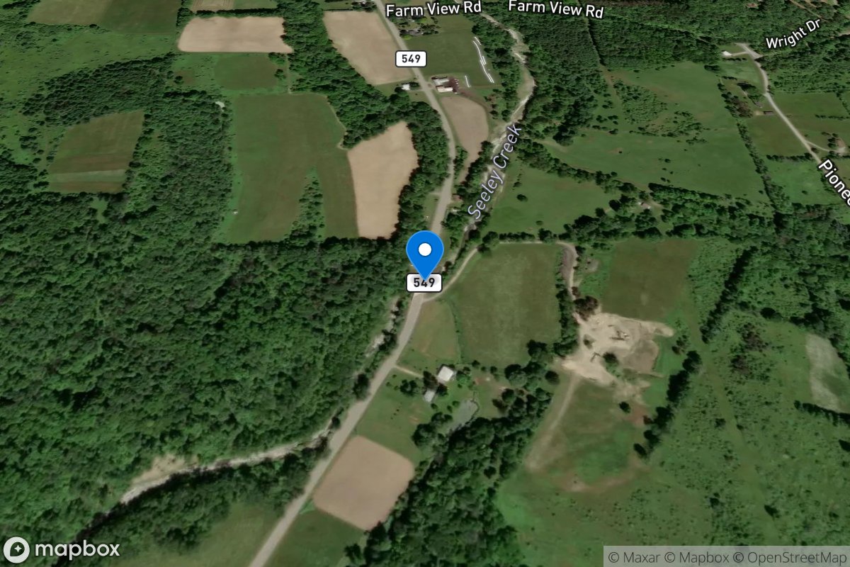 Seeley Creek at Mosherville, PA location