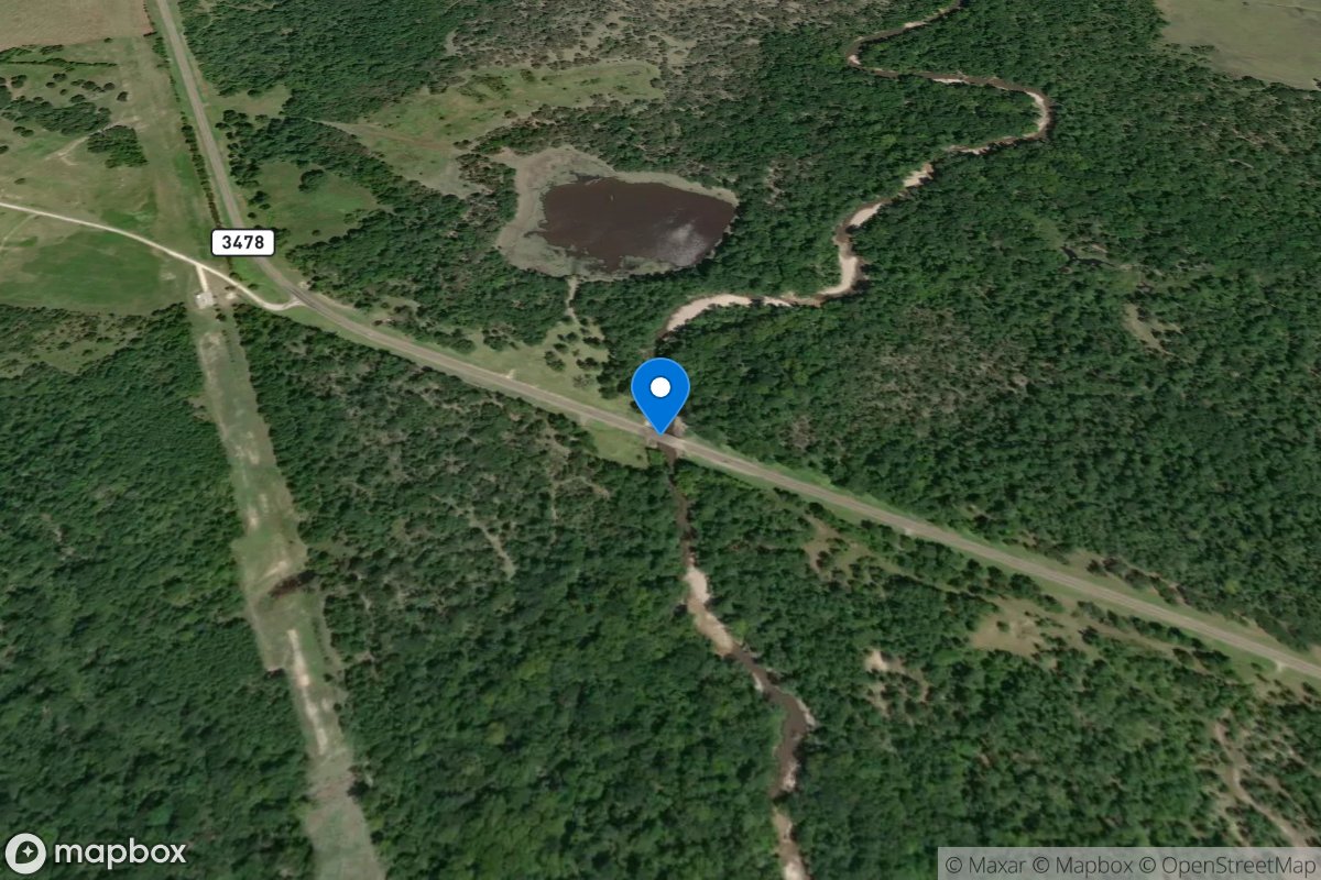 Nelson Creek near Riverside, TX location