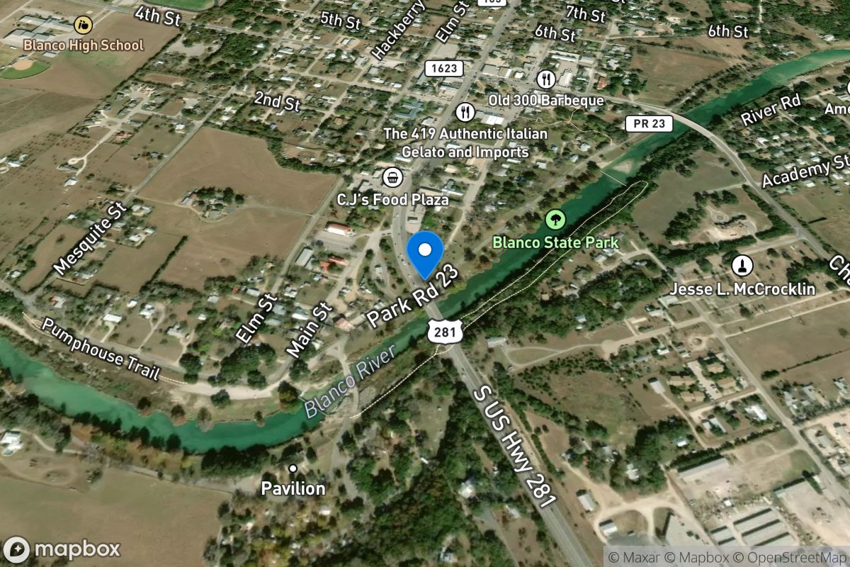 Blanco Rv at Blanco, TX location