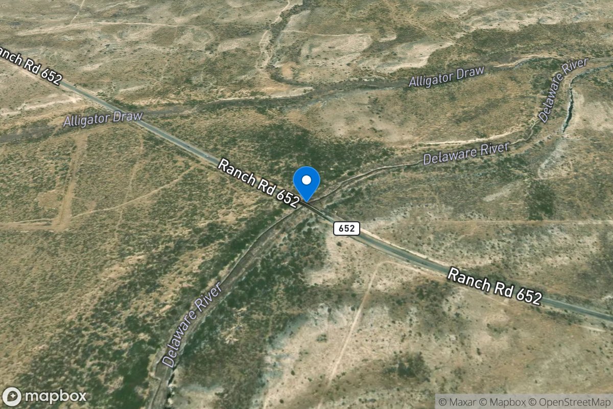 Delaware RV at RM 652 near Orla, TX location