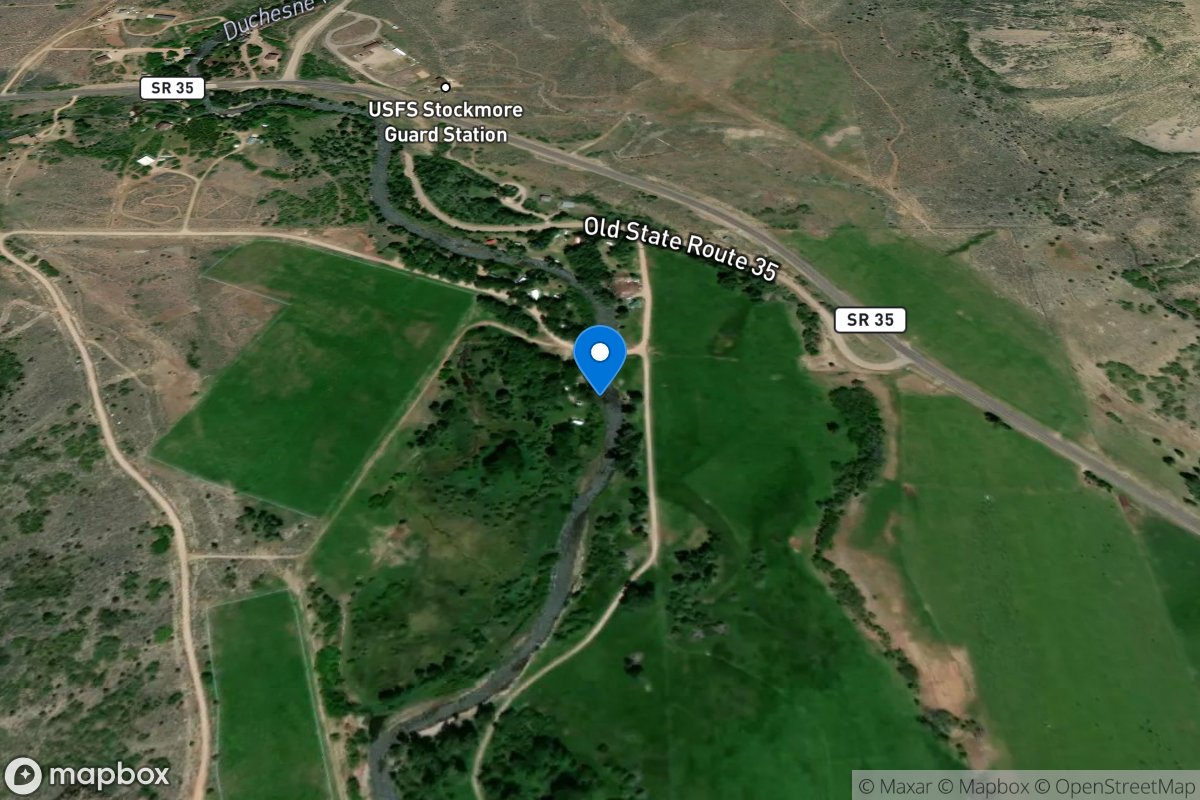 Duchesne River near Hanna, UT location