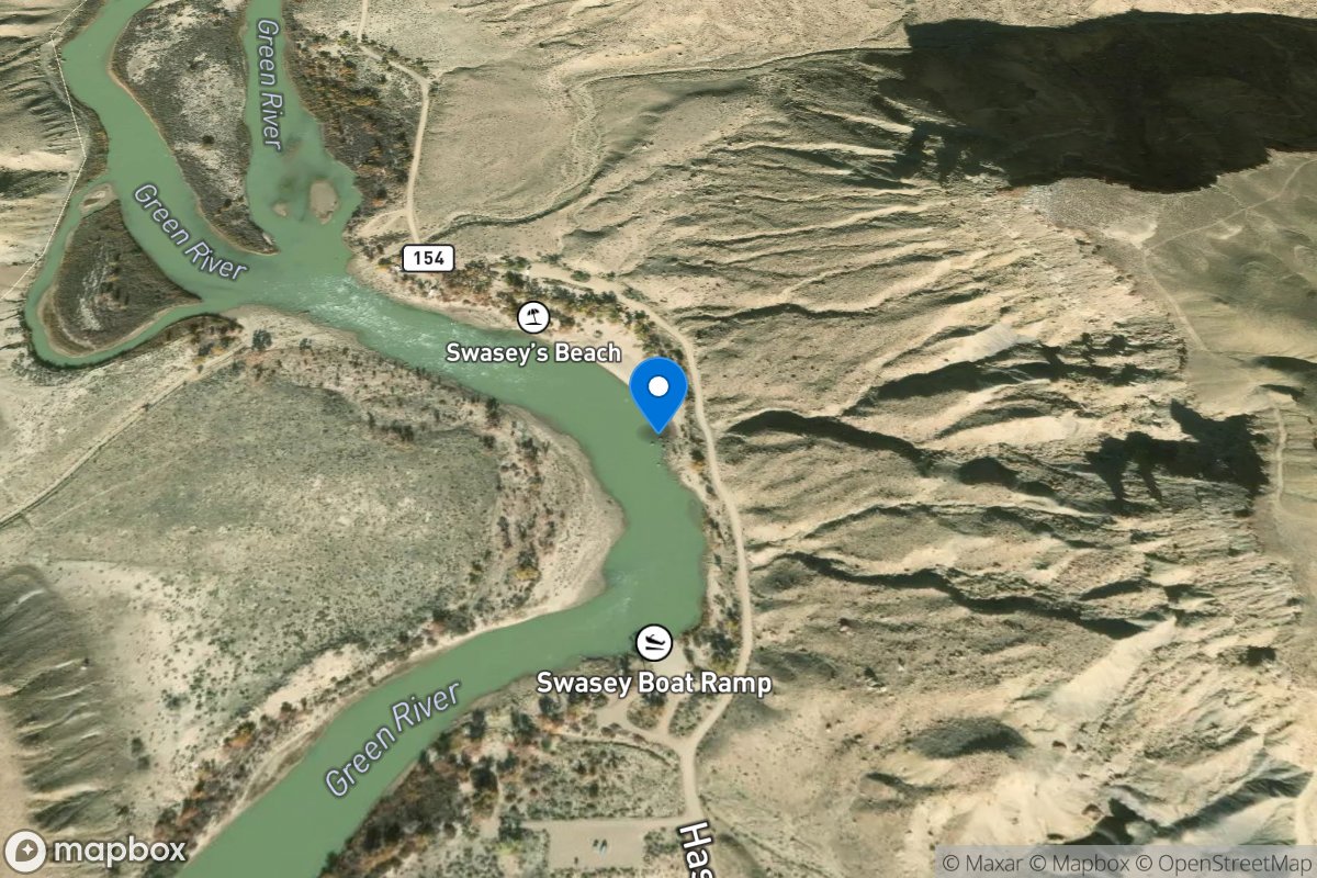 Green River below Swaseys Rapid near Green River, UT location