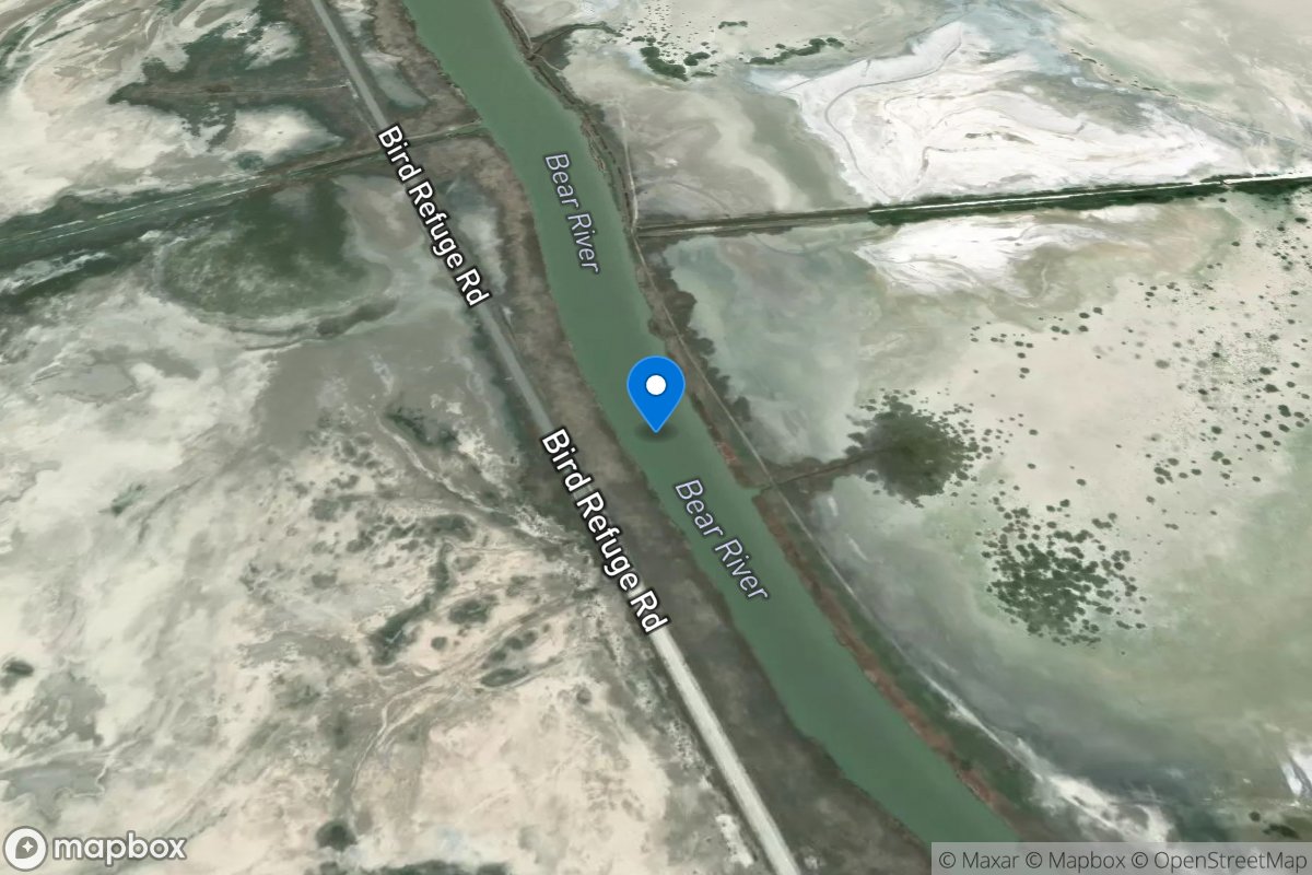 Bear River below O-Line Canal near Brigham City, UT location