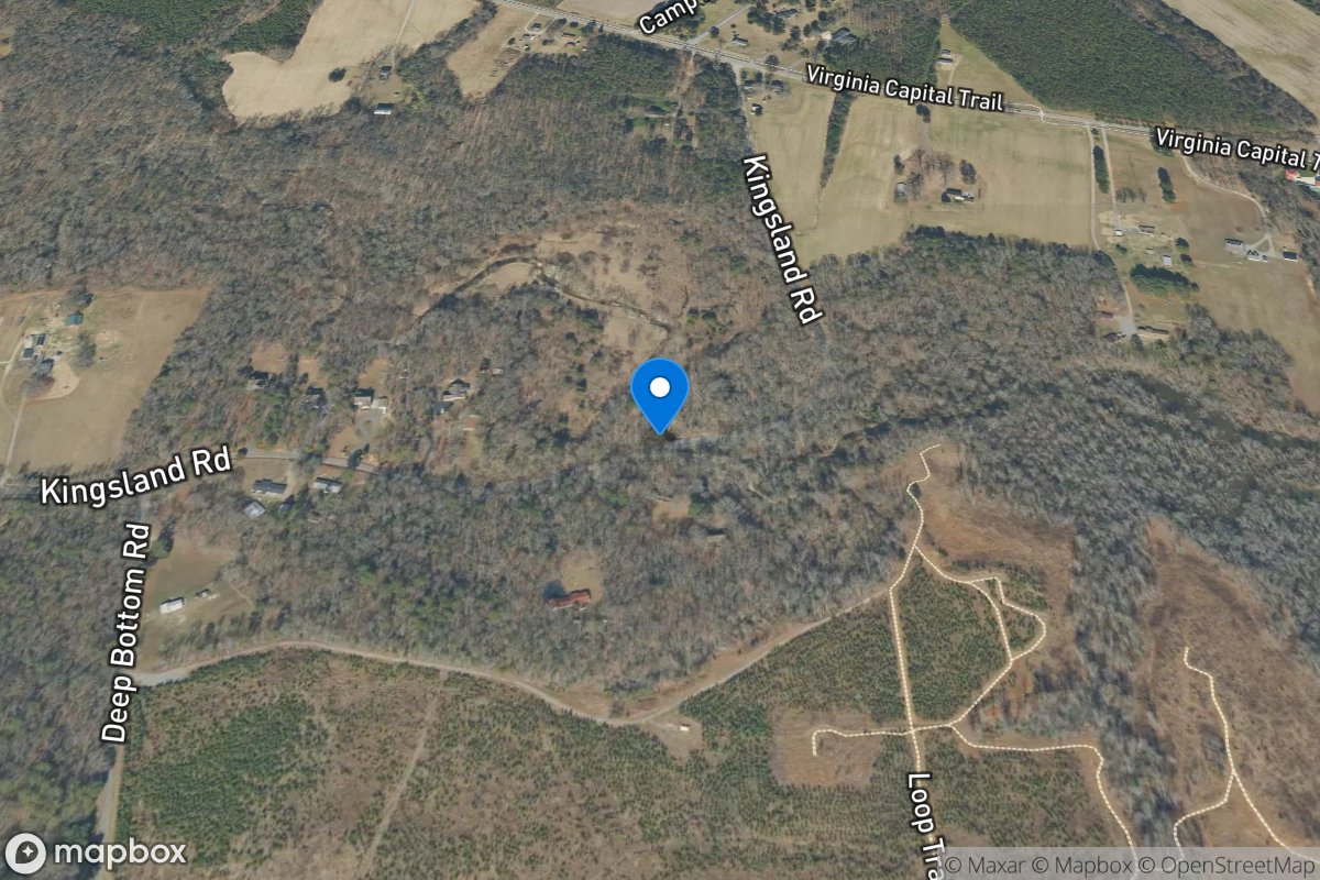 Fourmile Creek at Kingsland Road near Varina, VA location