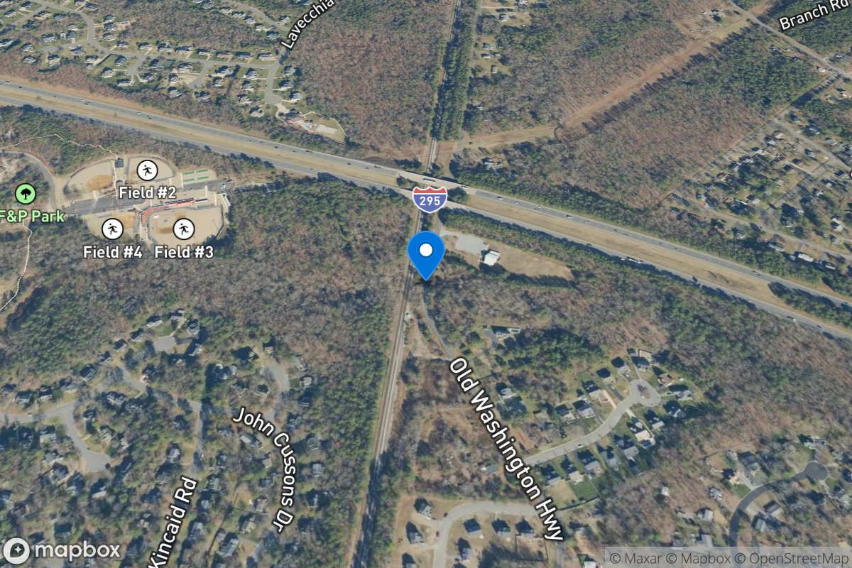North Run at Old Washington Highway at Glen Allen, VA location
