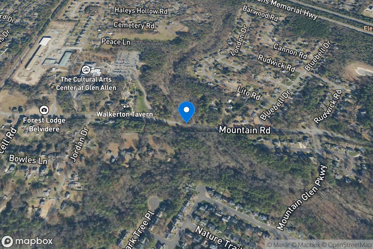 North Run at Mountain Road at Glen Allen, VA location