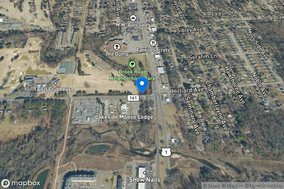 North Run at Hilliard Road near Richmond, VA location