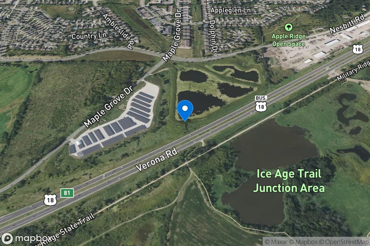 Badger Mill Creek @ Highways 18 & 151 @ Madison,WI location