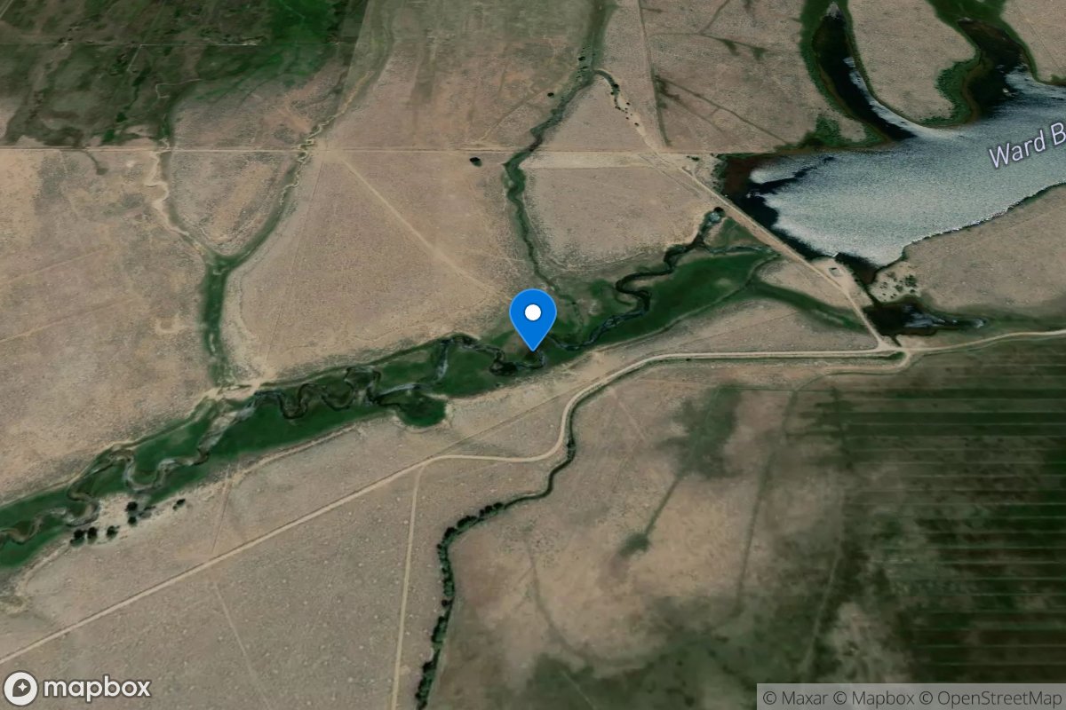 Ward Ball Reservoir outflow, near Boulder, WY location