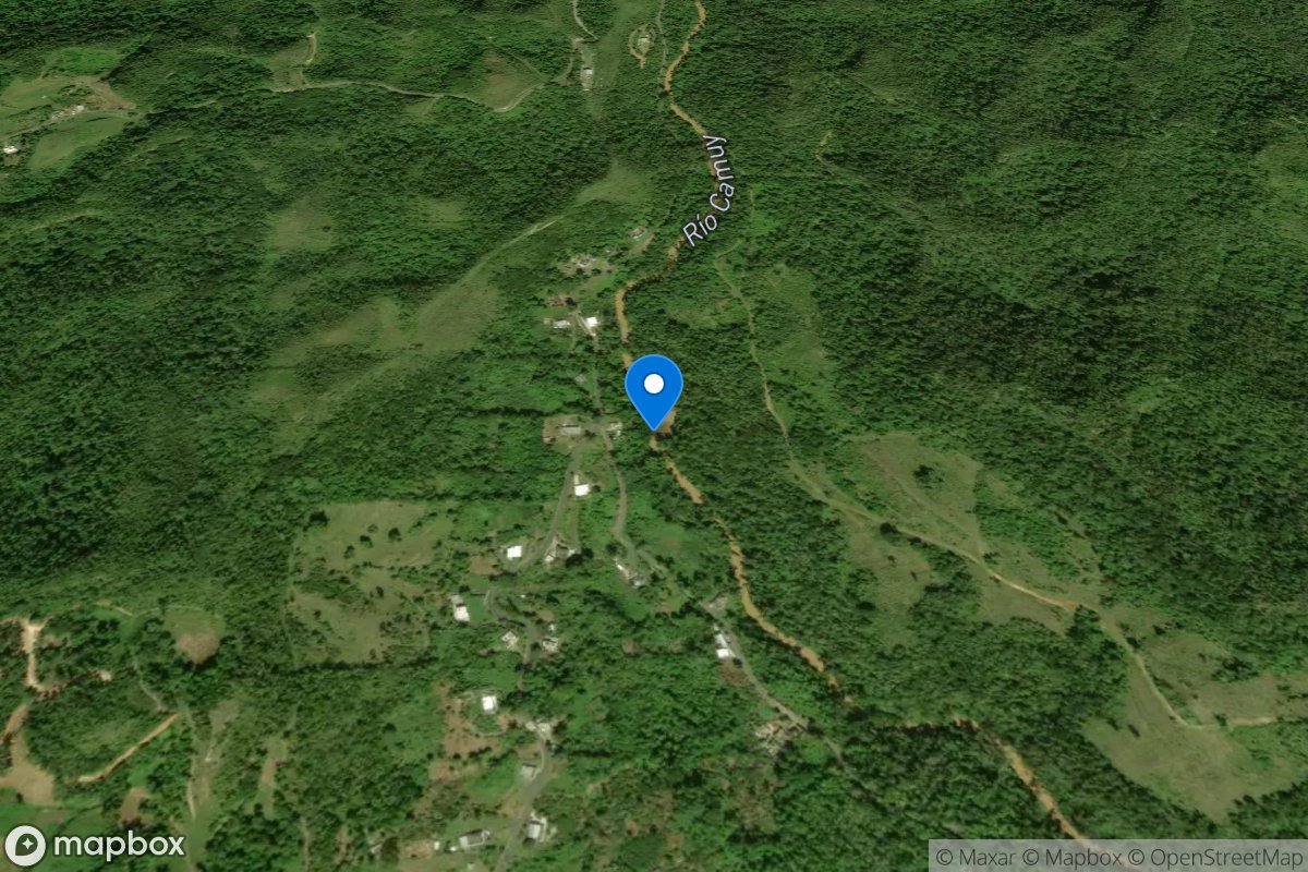 Rio Camuy near Bayaney, PR location