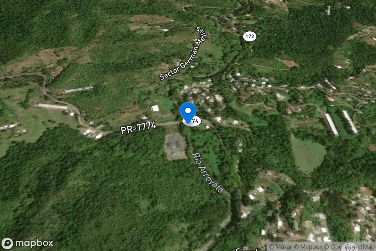 RIO ARROYATA At Highway 7774 Near CIDRA, PR location