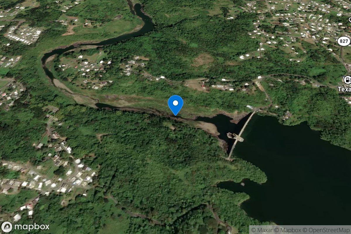 Rio DE LA Plata below LA Plata Damsite, PR location