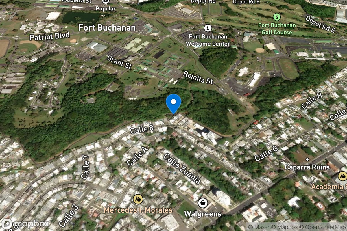 Quebrada Santa Catalina near Guaynabo, PR location