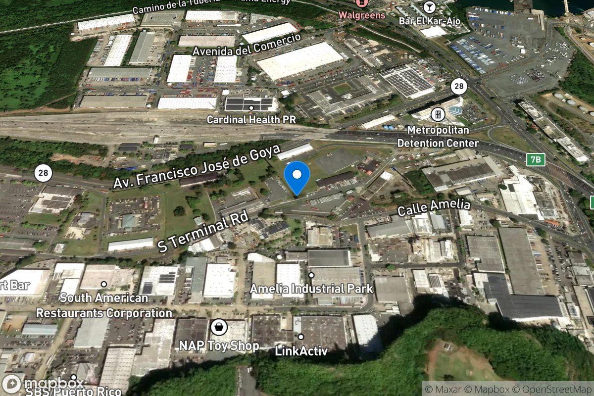 Unnamed Creek at Fort Buchanan, Guaynabo, PR location