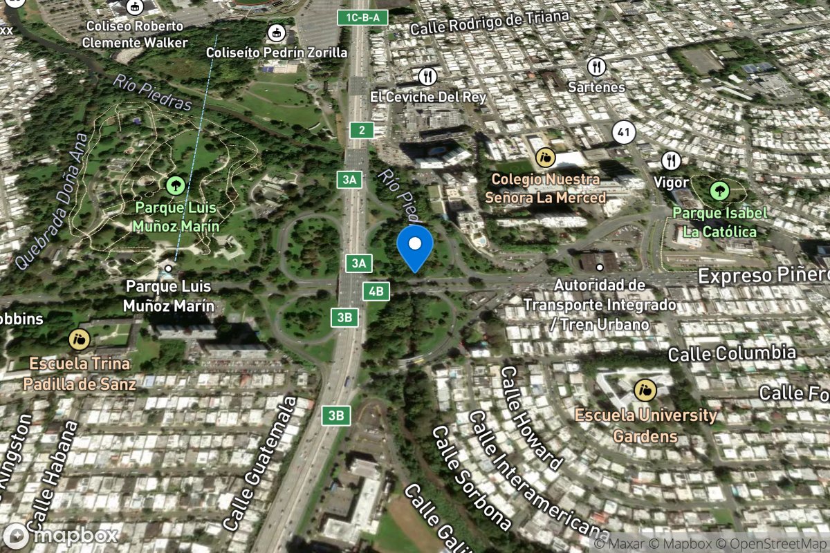 Rio Piedras at Hato Rey, PR location