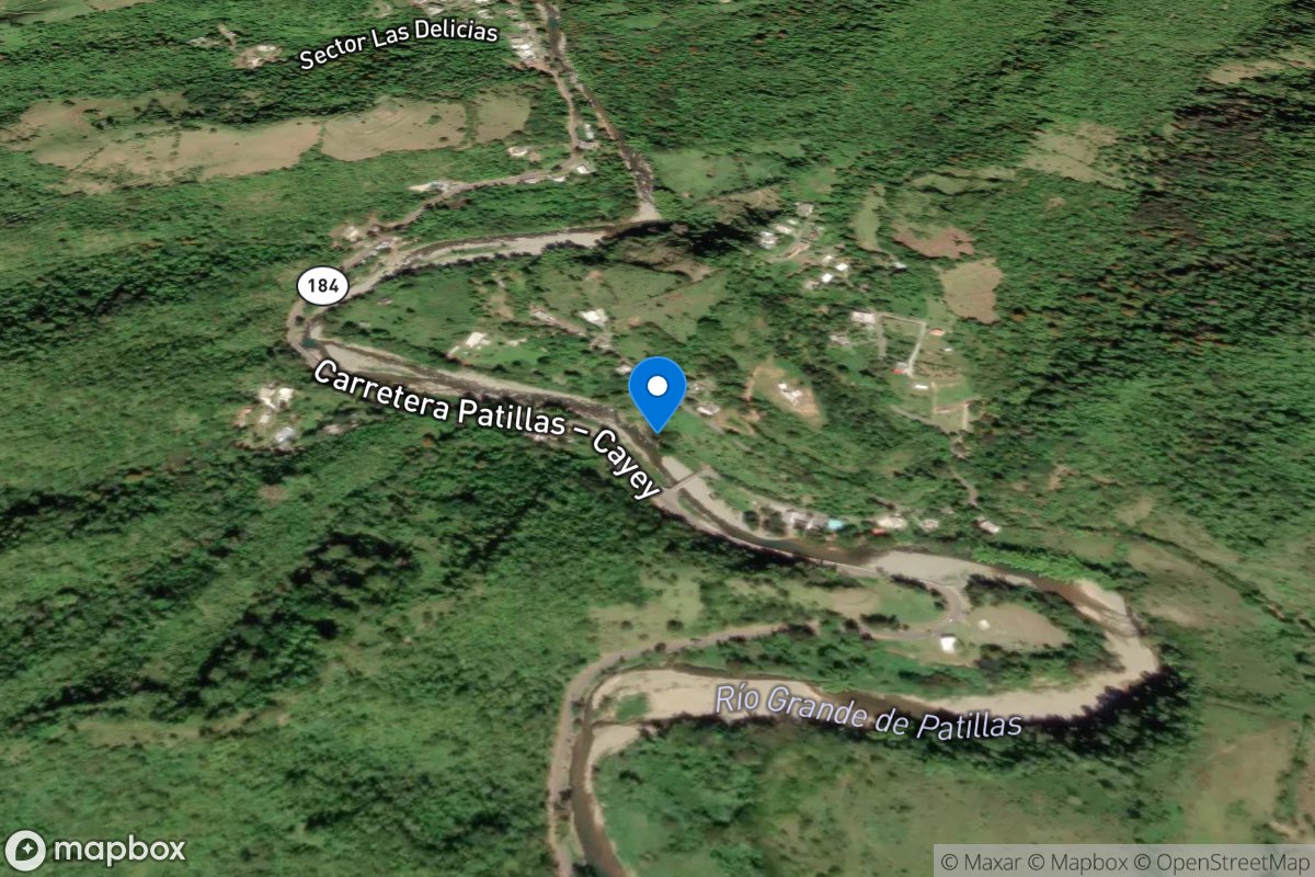 Rio Grande DE Patillas near Patillas, PR location