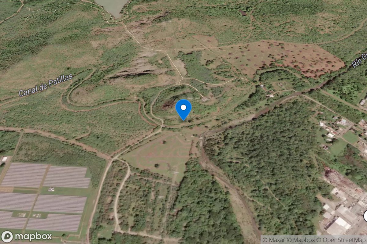 Canal DE Patillas above Aes Intake at Guayama, PR location