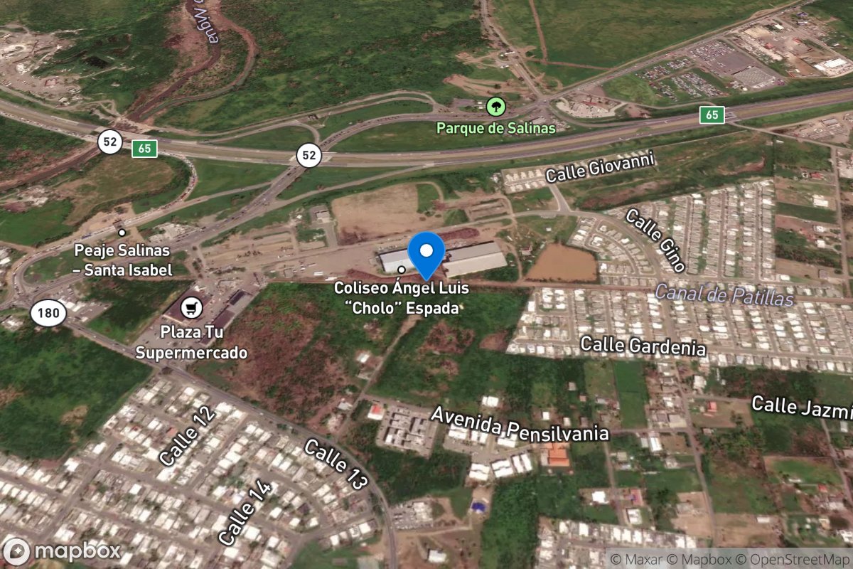 Canal DE Patillas at Intake 123, Salinas PR location