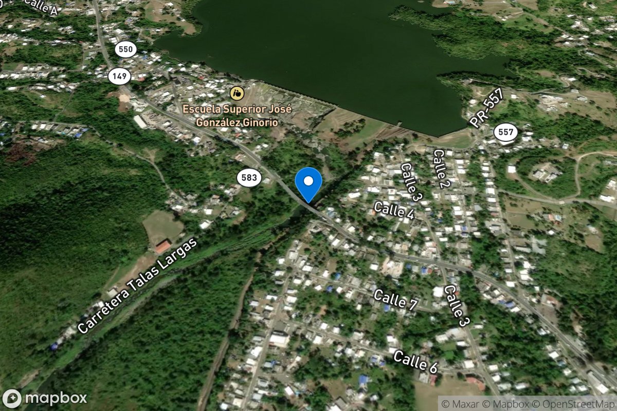 RIO JACAGUAS Below Highway 149 Near VILLALBA, PR location