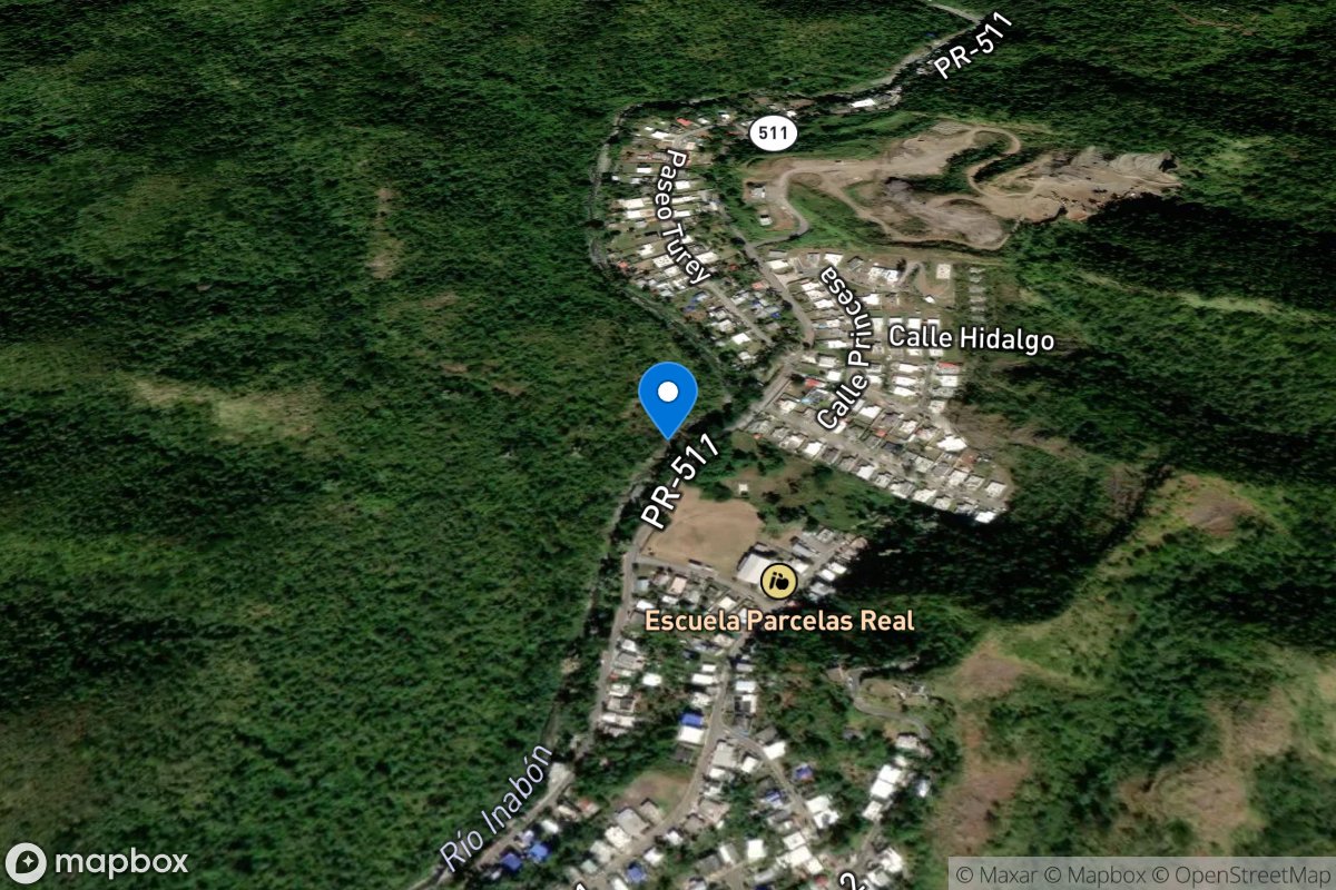 Rio Inabon at Real Abajo, PR location