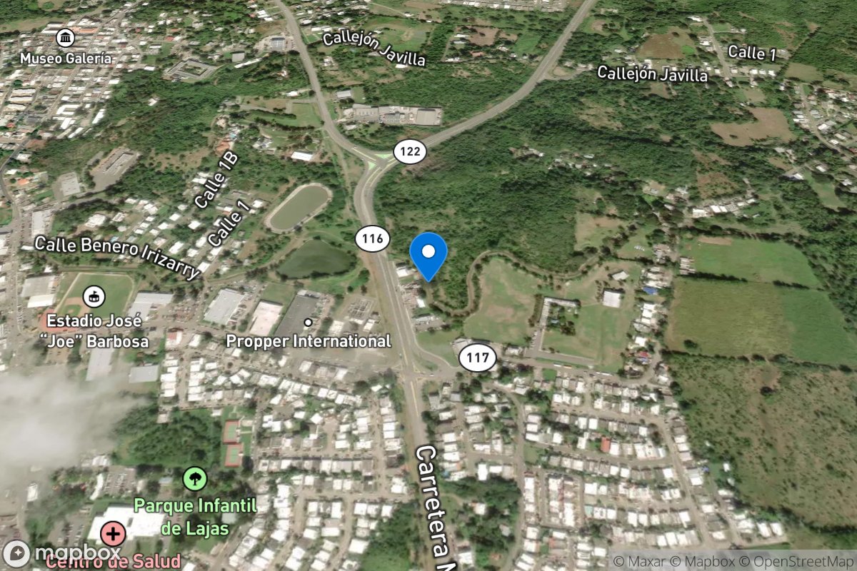 Canal Riego DE Lajas above Lajas Filtration Plant location